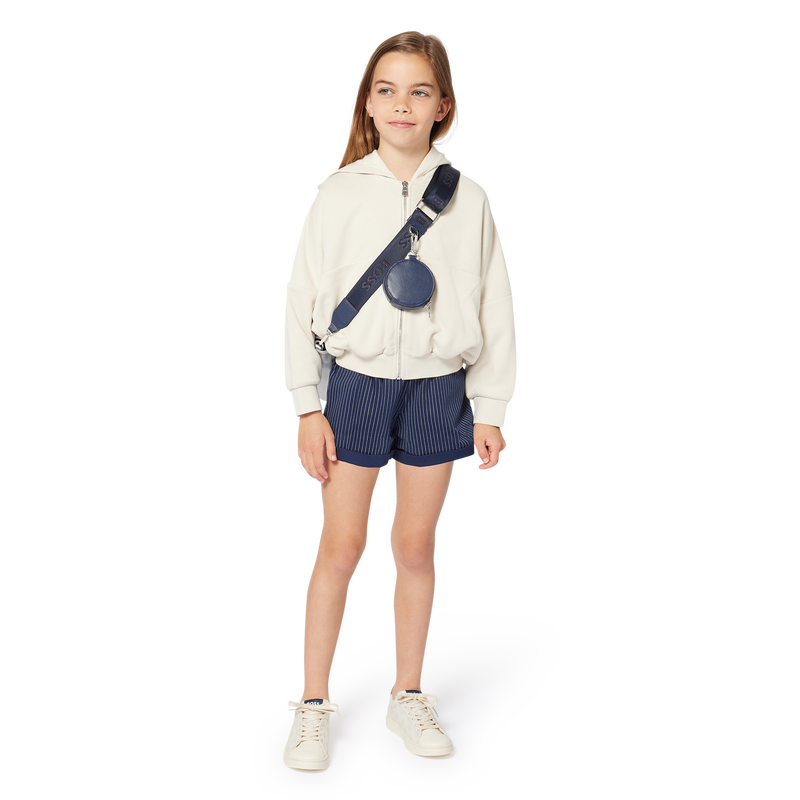 Sneakers in tela con lacci BOSS 
                        BAMBINA