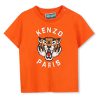 T-shirt a maniche corte, ARANCIO, hi-res