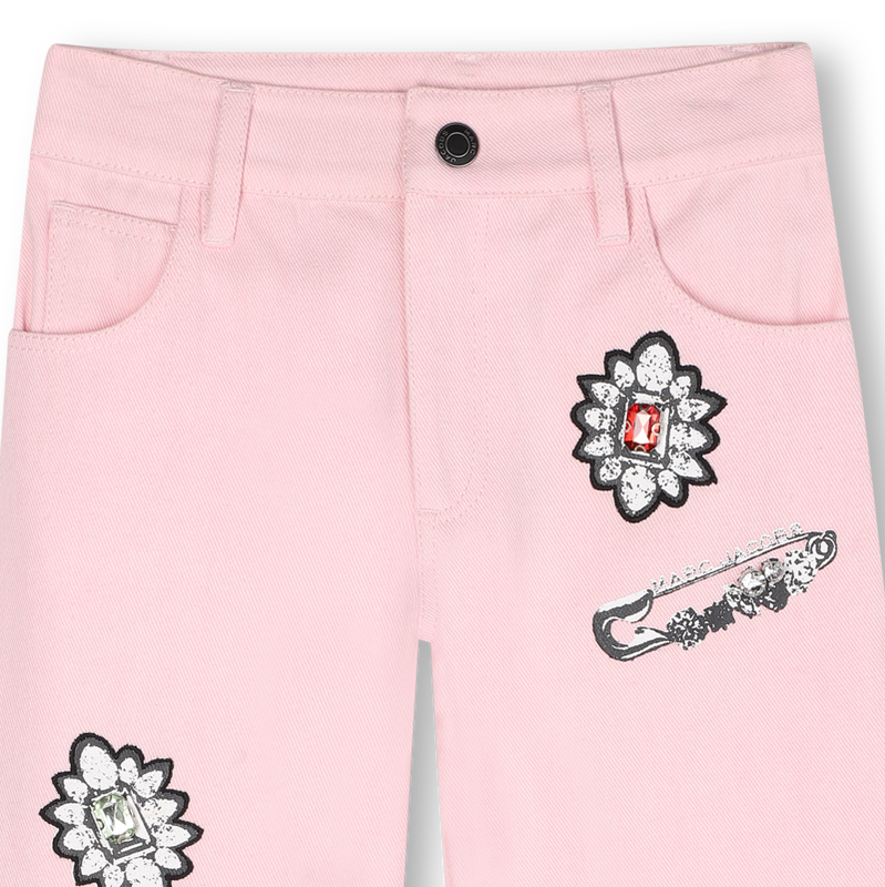 Pantaloni in twill MARC JACOBS 
                        BAMBINA