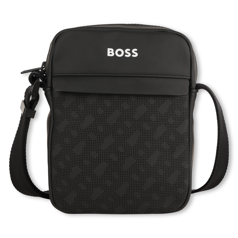 Borsa a tracolla in tessuto rivestito BOSS 
                        RAGAZZO