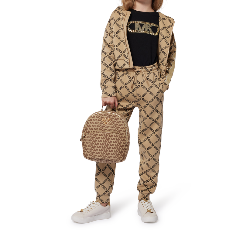 Felpa con cappuccio e zip MICHAEL KORS 
                        BAMBINA