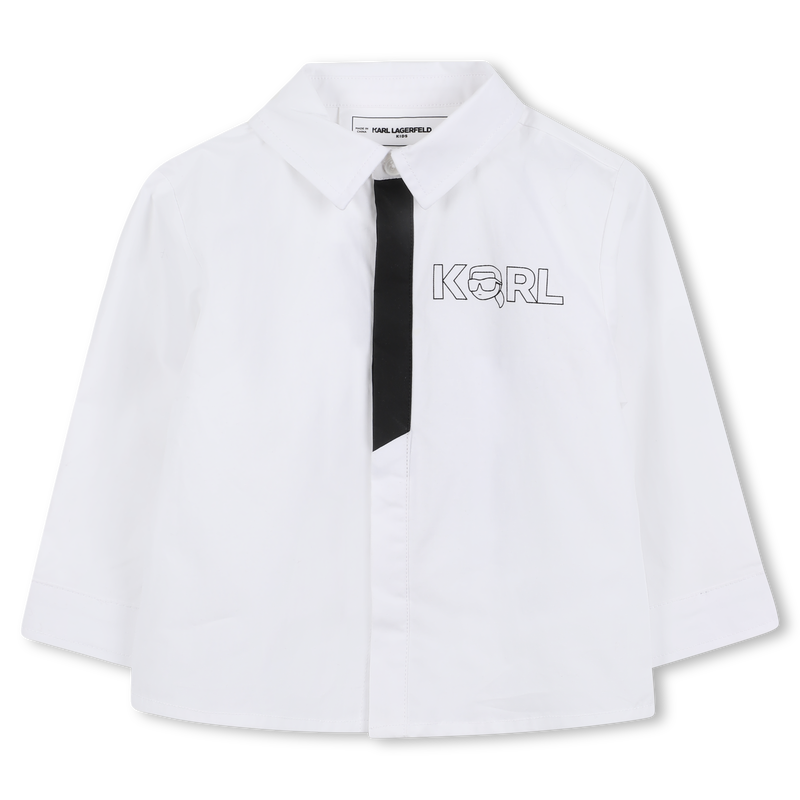 Set camicia e pantaloni KARL LAGERFELD KIDS 
                        RAGAZZO