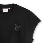 T-shirt senza maniche HUGO 
                    BAMBINA