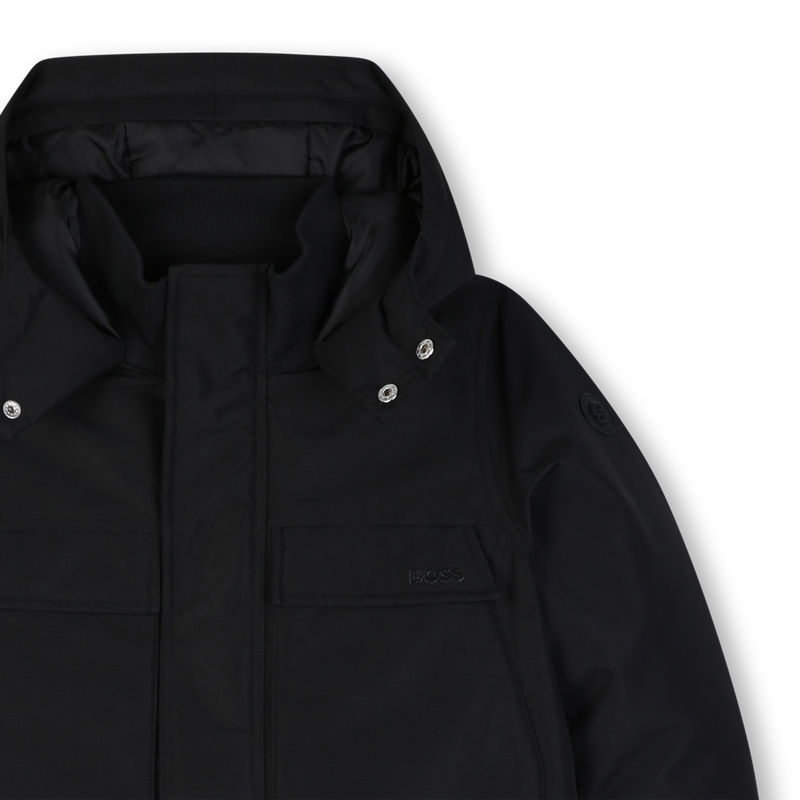 Parka con cappuccio BOSS 
                        RAGAZZO