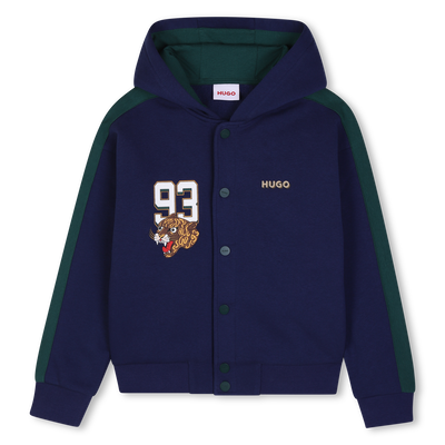 CARDIGAN MOLLETON HUGO BAMBINO