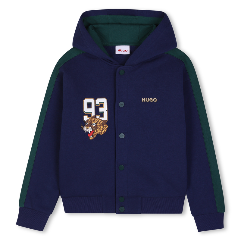 CARDIGAN MOLLETON HUGO 
                        BAMBINO