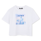 T-shirt a maniche corte DKNY 
                    BAMBINA