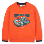 Felpa in pile garzato TIMBERLAND 
                    RAGAZZO