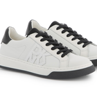 Sneakers con lacci in pelle DKNY 
                    UNISEX