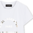 T-shirt a maniche corte KARL LAGERFELD KIDS 
                    BAMBINA