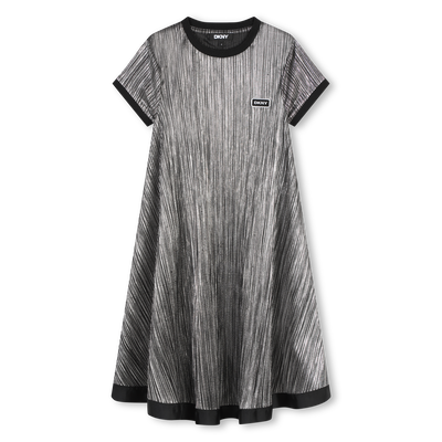 Short-Sleeved Pleated Dress DKNY BAMBINA