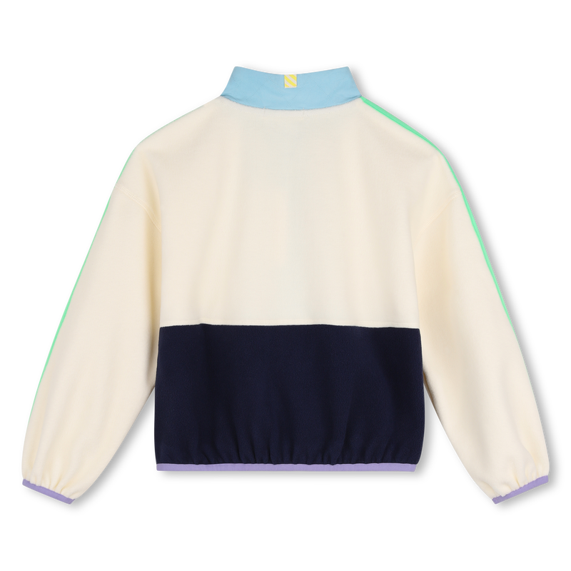 Cardigan in pile BILLIEBLUSH 
                        RAGAZZO