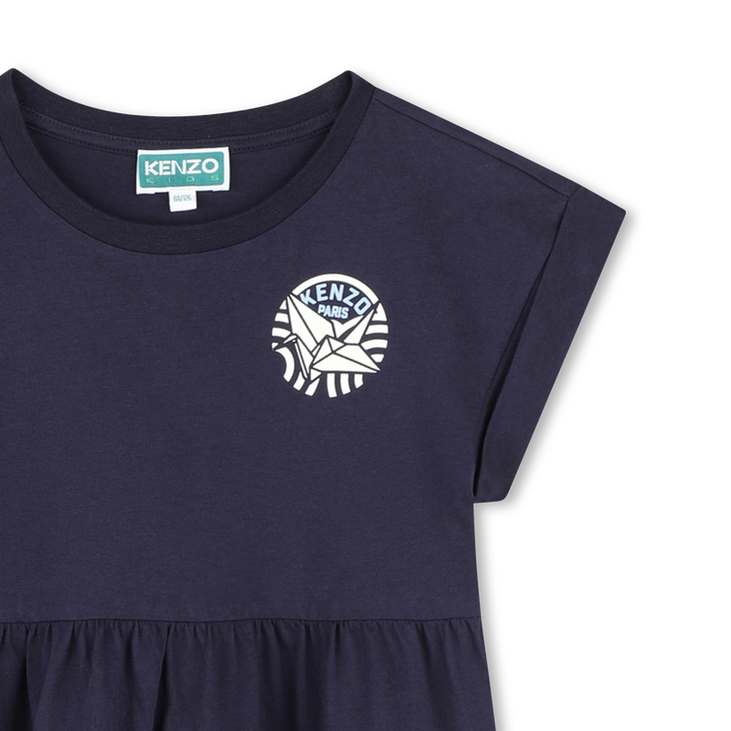 Vestito con taglio in vita KENZO KIDS 
                        BAMBINA