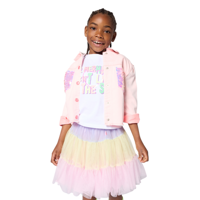 T-SHIRT MANICA CORTA BILLIEBLUSH BAMBINA