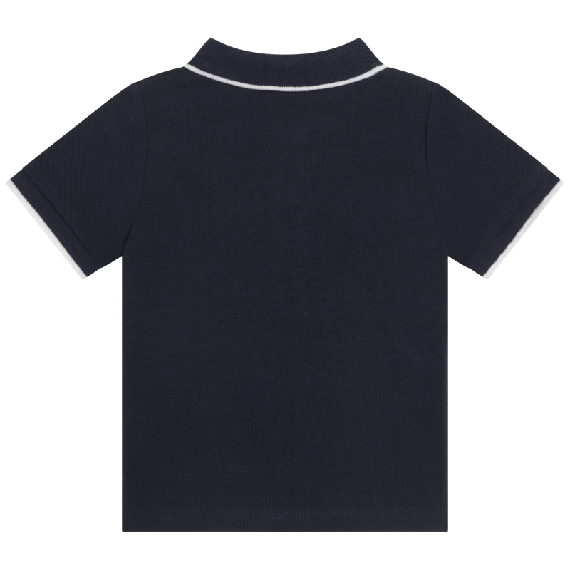 POLO A MANICHE CORTE BOSS 
                        RAGAZZO