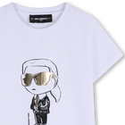 T-shirt manica corta KARL LAGERFELD KIDS 
                    BAMBINA