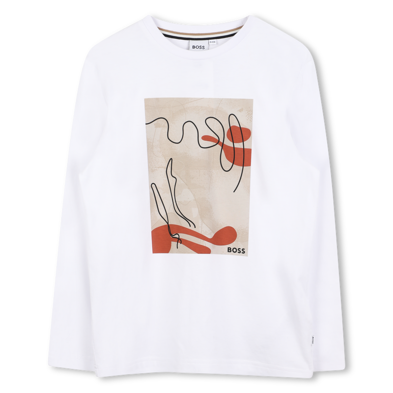 T-shirt a maniche lunghe BOSS 
                        RAGAZZO