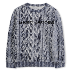 Felpa in felpa di cotone MARC JACOBS 
                    RAGAZZO