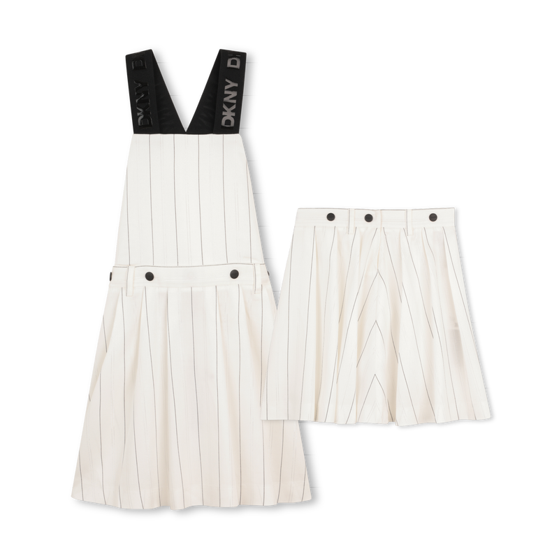 VESTITO CON SPALLINE DKNY 
                        BAMBINA