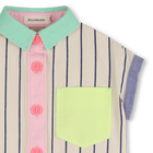 Camicia a righe a maniche corte BILLIEBLUSH 
                    BAMBINA