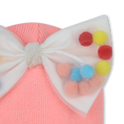 Cappello con fiocco e pompon BILLIEBLUSH 
                    BAMBINA