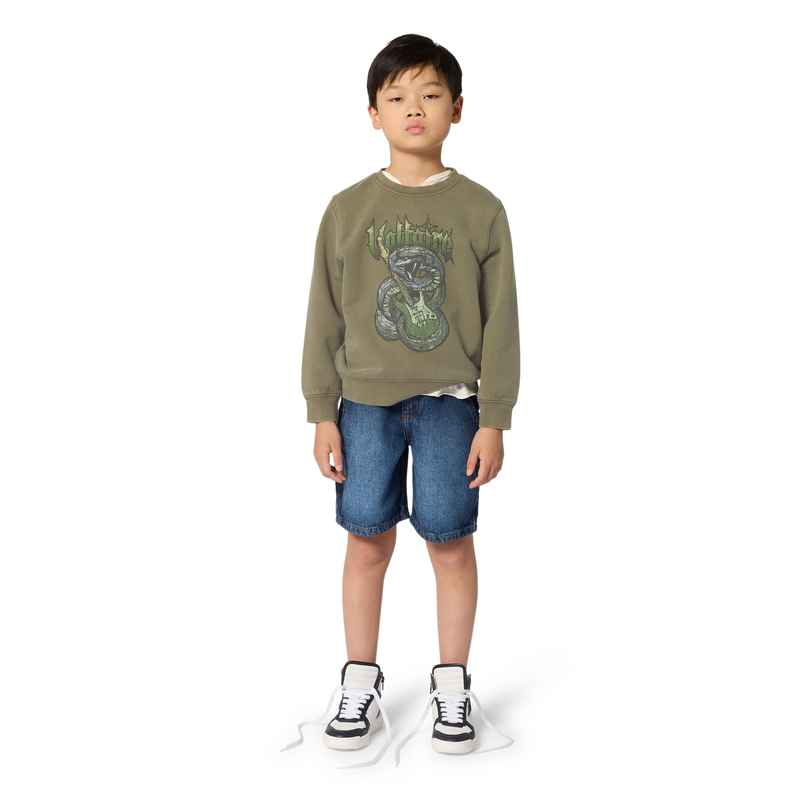 BERMUDA IN DENIM ZADIG & VOLTAIRE 
                        RAGAZZO