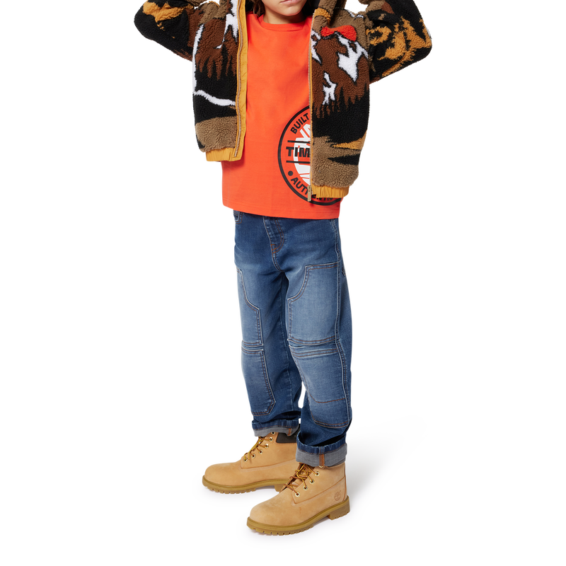 T-shirt con stampa logo TIMBERLAND 
                        RAGAZZO