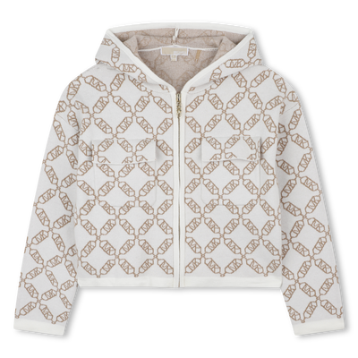 Cardigan con cappuccio MICHAEL KORS BAMBINA