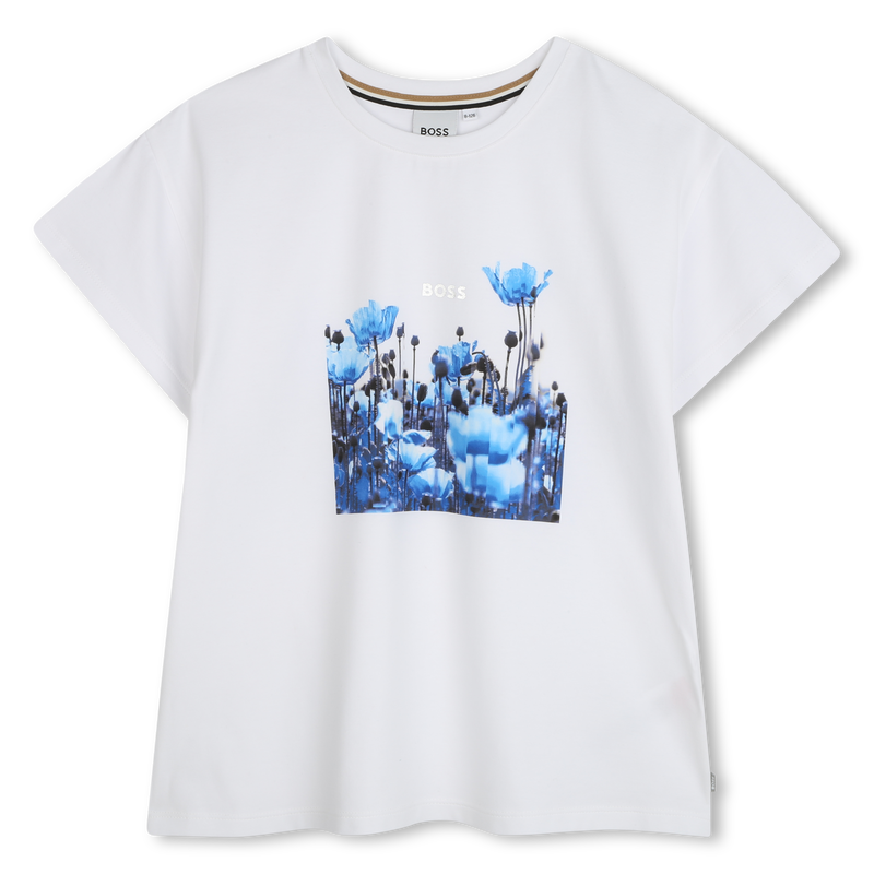 T-shirt a maniche corte BOSS 
                        BAMBINA