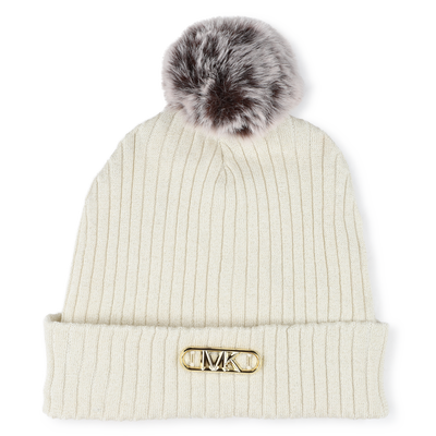Berretto con pompon MICHAEL KORS BAMBINA