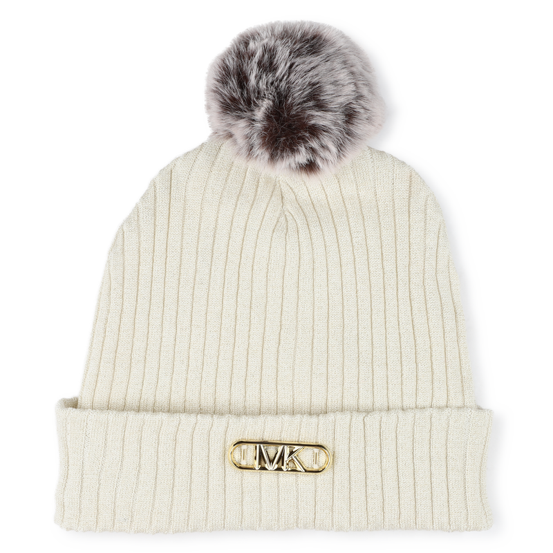 Berretto con pompon MICHAEL KORS 
                        BAMBINA
