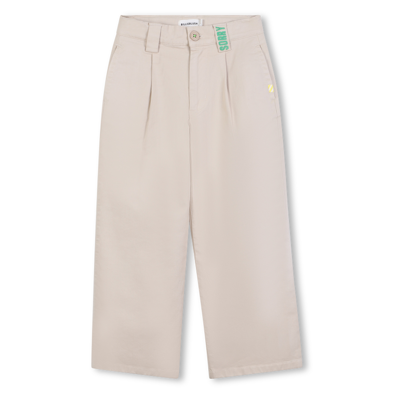 Pantaloni in twill BILLIEBLUSH 
                        RAGAZZO