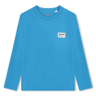 T-shirt tinta unita etichetta TIMBERLAND 
                    RAGAZZO