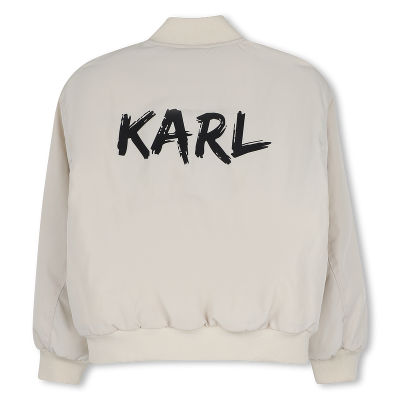 Bomber in tela KARL LAGERFELD KIDS 
                        RAGAZZO