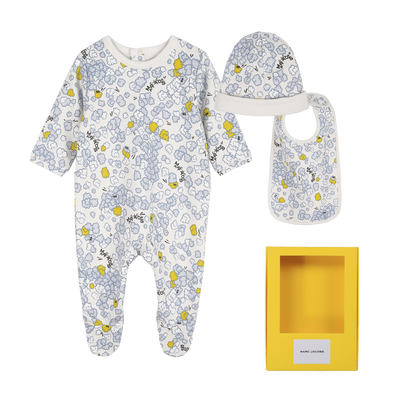 Set pigiama, berretto e bavaglino MARC JACOBS UNISEX