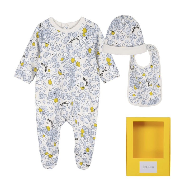 Set pigiama, berretto e bavaglino MARC JACOBS 
                        UNISEX