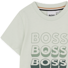 T-shirt a maniche corte BOSS 
                    RAGAZZO