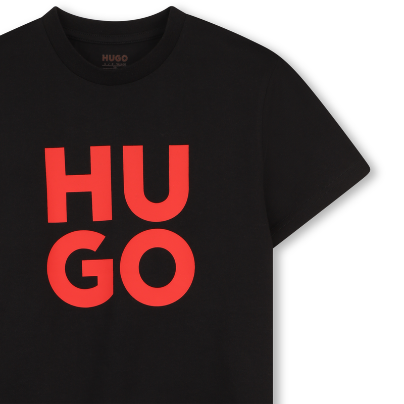 T-shirt a maniche corte HUGO 
                        BAMBINO