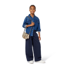 Pantaloni larghi in twill MICHAEL KORS 
                    BAMBINA