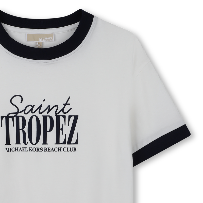 T-SHIRT MANICA CORTA MICHAEL KORS 
                        BAMBINA