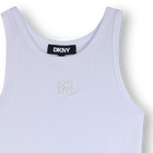 Vestito con spalline DKNY 
                    BAMBINA