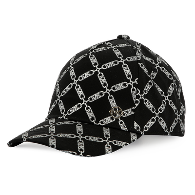 Printed Cotton Baseball Cap MICHAEL KORS BAMBINA