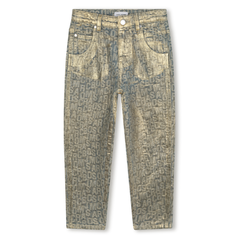 Jeans con vita regolabile MARC JACOBS 
                        BAMBINA