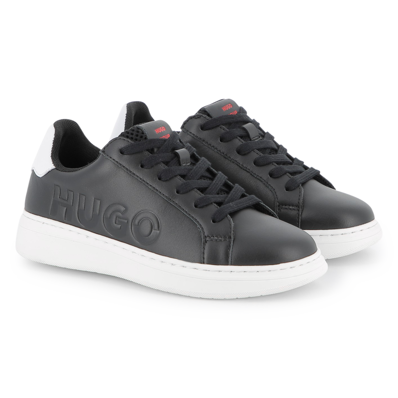 Sneakers in pelle bovina HUGO 
                        RAGAZZO