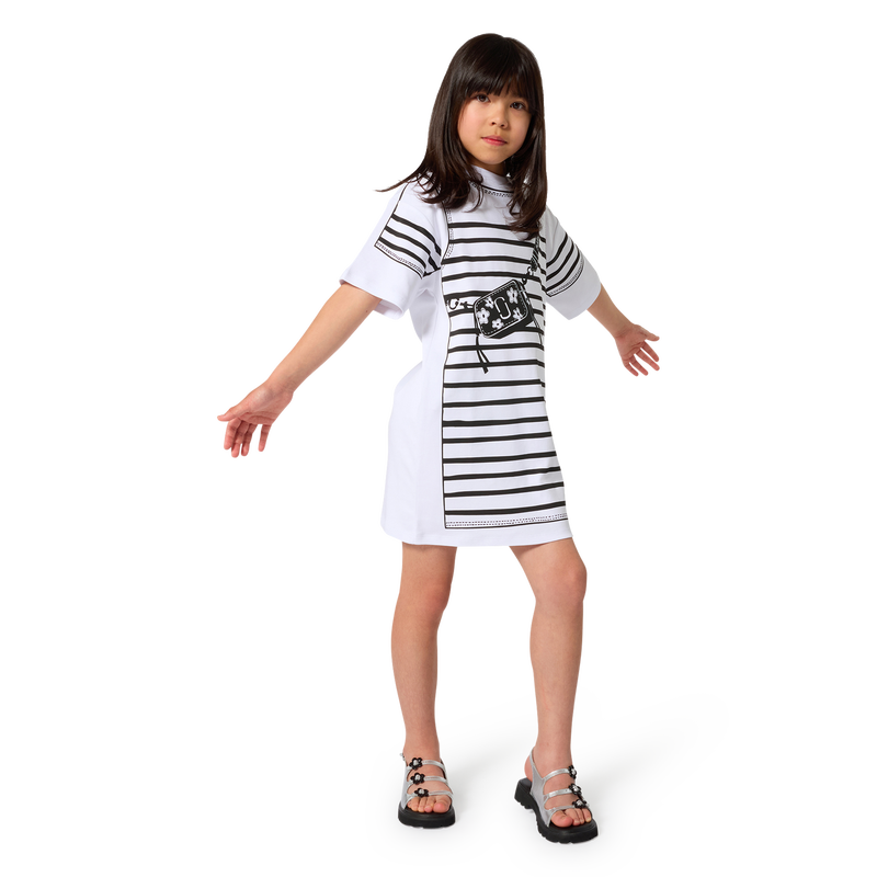 Sandali in pelle di vacchetta MARC JACOBS 
                        BAMBINA