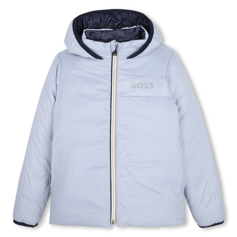 Giubbotto imbottito reversibile BOSS 
                        RAGAZZO