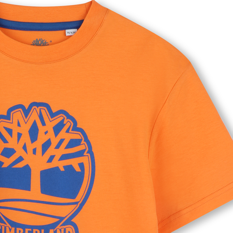 T-shirt bicolore con logo TIMBERLAND 
                        RAGAZZO