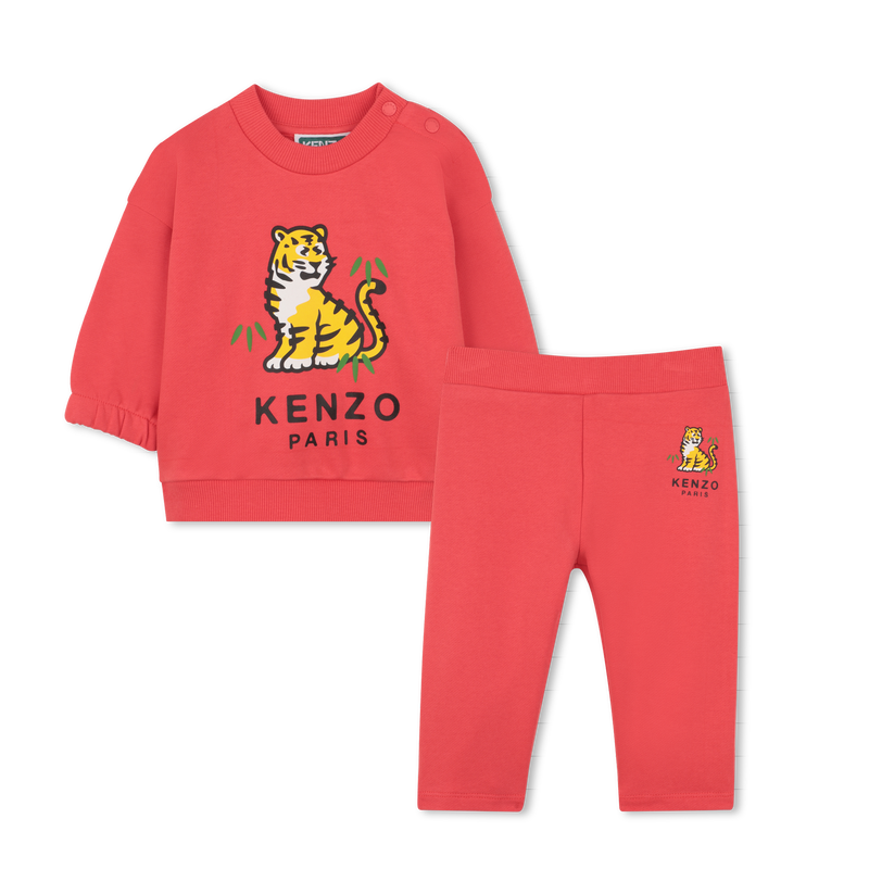 SET FELPA E PANTALONI KENZO KIDS 
                        UNISEX