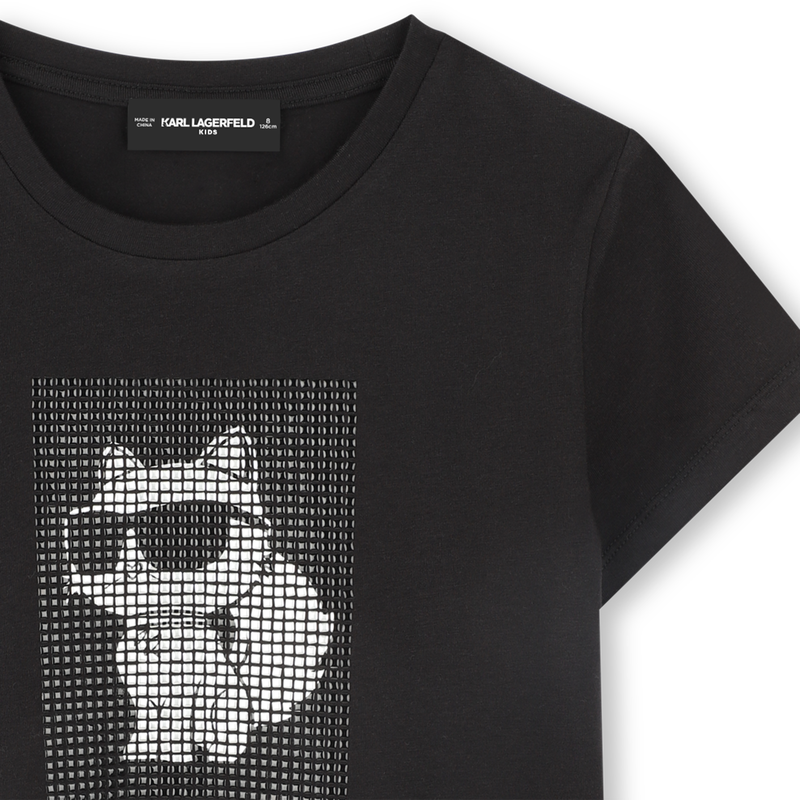 TEE SHIRT KARL LAGERFELD KIDS 
                        BAMBINA