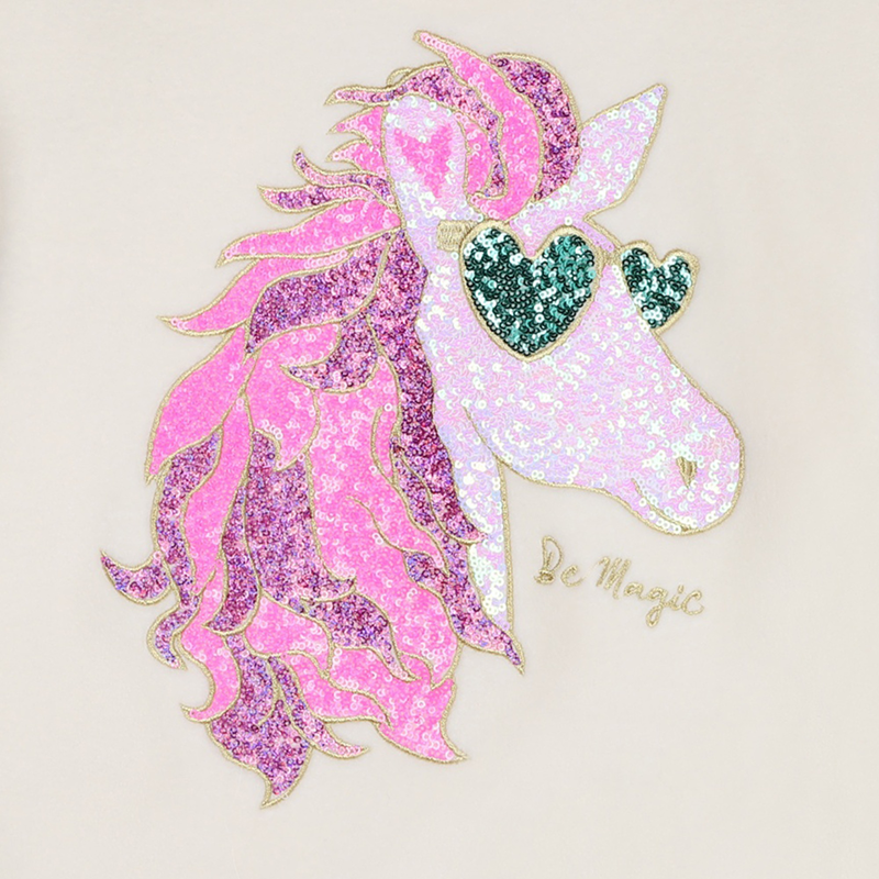 Felpa in tessuto garzato BILLIEBLUSH 
                        BAMBINA